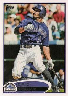 2012 Topps Mini #242 Eric Young Front