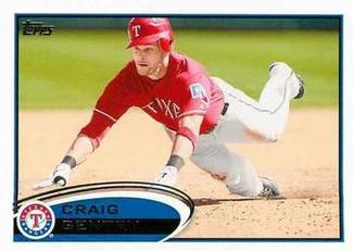 2012 Topps Mini #347 Craig Gentry Front