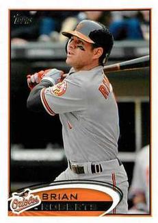 2012 Topps Mini #514 Brian Roberts Front