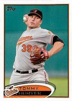 2012 Topps Mini #625 Tommy Hunter Front