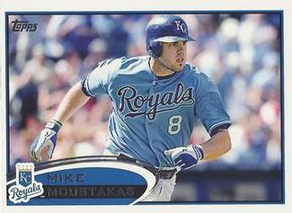 2012 Topps Mini #642 Mike Moustakas Front