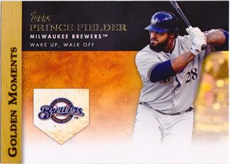 2012 Topps Mini - Golden Moments #GM-4 Prince Fielder Front