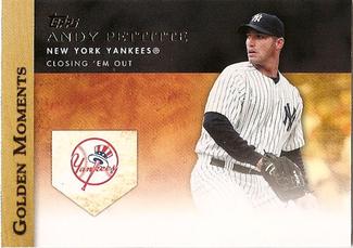2012 Topps Mini - Golden Moments #GM-9 Andy Pettitte Front