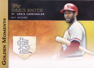 2012 Topps Mini - Golden Moments #GM-39 Ozzie Smith Front
