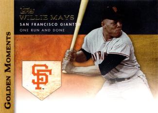 2012 Topps Mini - Golden Moments #GM-45 Willie Mays Front