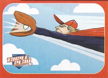 2012 Panini Triple Play - Stickers #6 Diving Catch Front