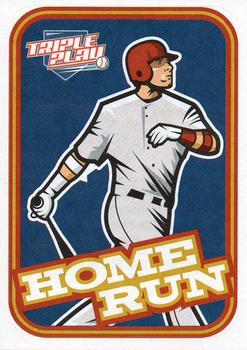 2012 Panini Triple Play - Stickers #12 Home Run Front