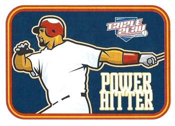2012 Panini Triple Play - Stickers #14 Power Hitter Front