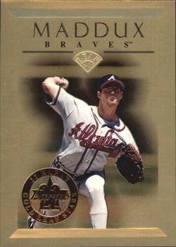 1996 Leaf - Gold Leaf Stars #15 Greg Maddux Front