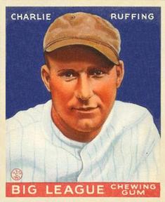 1933 Goudey (R319) #56 Red Ruffing Front
