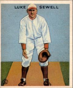 1933 Goudey (R319) #114 Luke Sewell Front