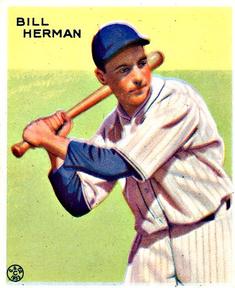 1933 Goudey (R319) #227 Billy Herman Front