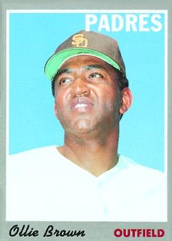 1970 Topps #130 Ollie Brown Front