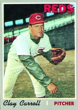 1970 Topps #133 Clay Carroll Front