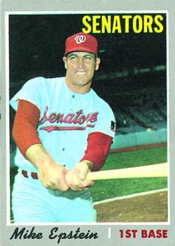 1970 Topps #235 Mike Epstein Front