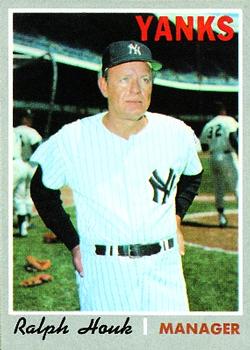 1970 Topps #273 Ralph Houk Front