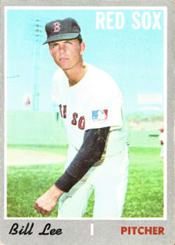 1970 Topps #279 Bill Lee Front