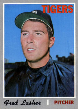 1970 Topps #356 Fred Lasher Front