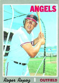 1970 Topps #397 Roger Repoz Front