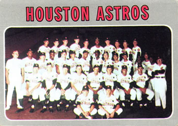 1970 Topps #448 Houston Astros Front