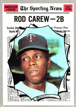 1970 Topps #453 Rod Carew Front