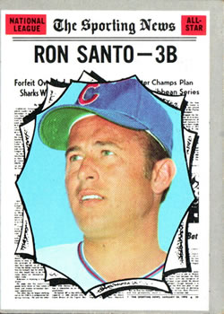 1970 Topps #454 Ron Santo Front