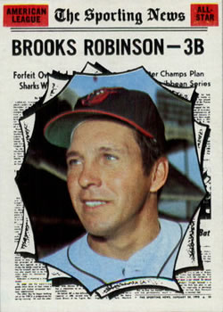 1970 Topps #455 Brooks Robinson Front