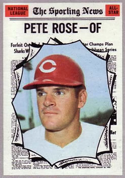 1970 Topps #458 Pete Rose Front