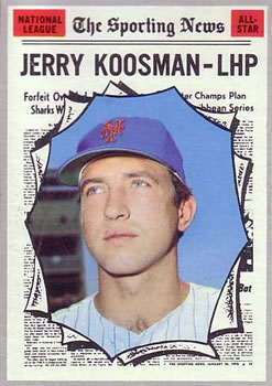 1970 Topps #468 Jerry Koosman Front