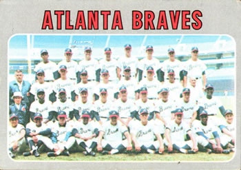 1970 Topps #472 Atlanta Braves