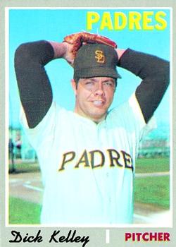 1970 Topps #474 Dick Kelley Front