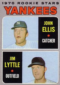 1970 Topps #516 Yankees 1970 Rookie Stars (John Ellis / Jim Lyttle) Front