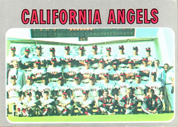 1970 Topps #522 California Angels Front