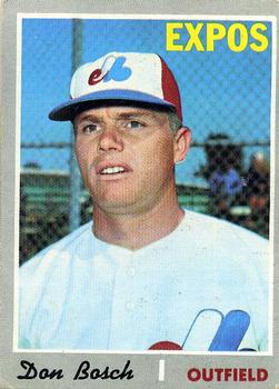 1970 Topps #527 Don Bosch Front