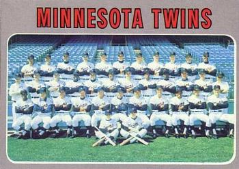 1970 Topps #534 Minnesota Twins Front