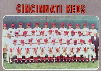 1970 Topps #544 Cincinnati Reds Front