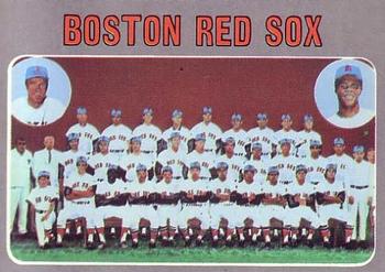 1970 Topps #563 Boston Red Sox Front
