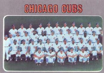1970 Topps #593 Chicago Cubs Front