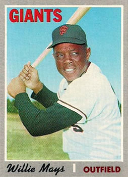 1970 Topps #600 Willie Mays Front
