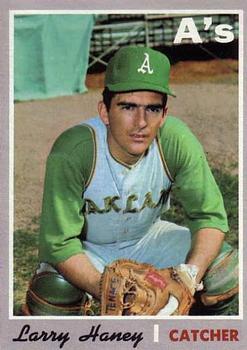 1970 Topps #648 Larry Haney Front
