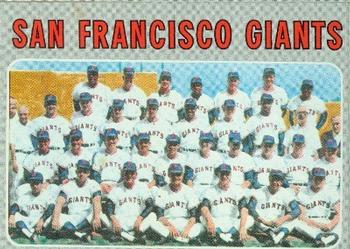 1970 Topps #696 San Francisco Giants Front