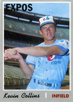 1970 Topps #707 Kevin Collins Front