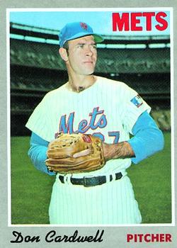 1970 Topps #83 Don Cardwell Front