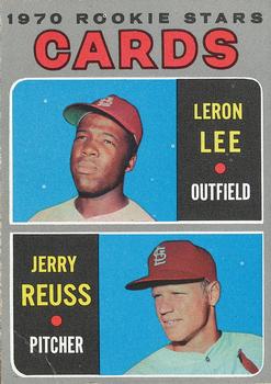 1970 Topps #96 Cards 1970 Rookie Stars (Leron Lee / Jerry Reuss) Front