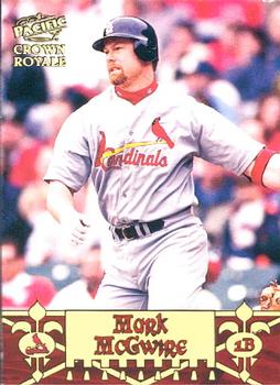 1998 Pacific Crown Royale - Diamond Knights #17 Mark McGwire Front