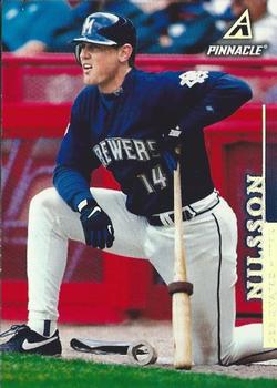 1998 Pinnacle - Home Stats #100 Dave Nilsson Front
