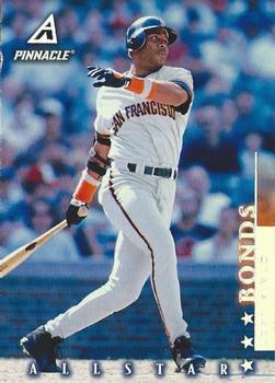 1998 Pinnacle - Away Stats #23 Barry Bonds Front