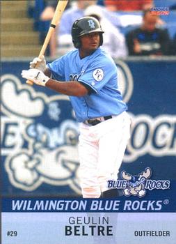 2012 Choice Wilmington Blue Rocks #3 Geulin Beltre Front