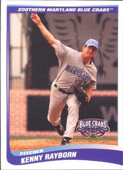 2009 Choice Southern Maryland Blue Crabs #17 Kenny Rayborn Front