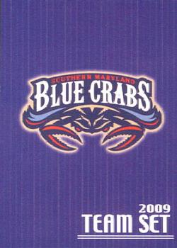 2009 Choice Southern Maryland Blue Crabs #26 Header Card Front